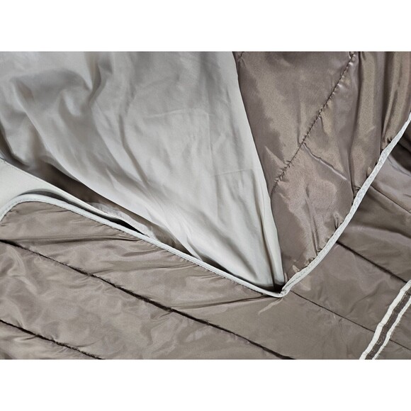 Vintage Oleg Cassini Thermolite Men's Trench Coat Tan All Weather Coat Size 54 - Picture 12 of 16